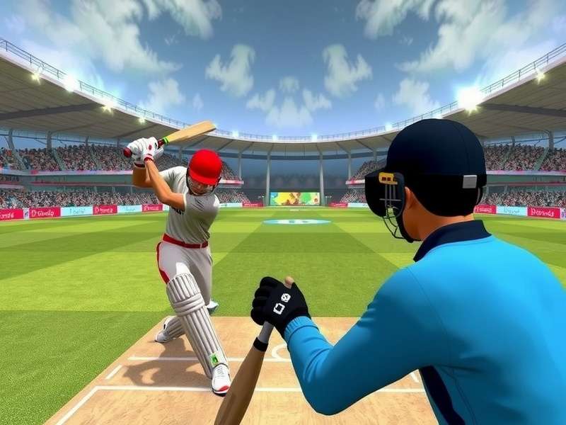 Indian Cricket VR Titan feature overview showing different game modes