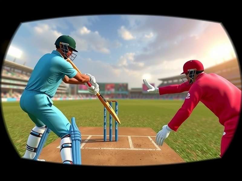 Indian Cricket VR Titan multiplayer mode with friends